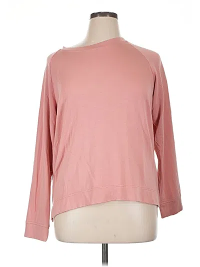 Pre-owned Lou & Grey For Loft Cardigan Sweater In Pink
