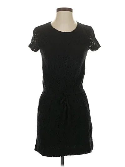 Pre-owned Lou & Grey For Loft Casual Dress In Black