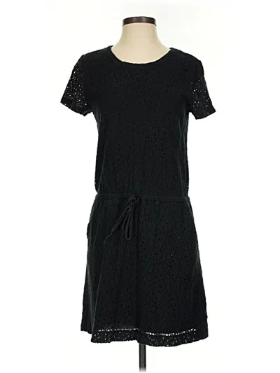 Pre-owned Lou & Grey For Loft Casual Dress In Black