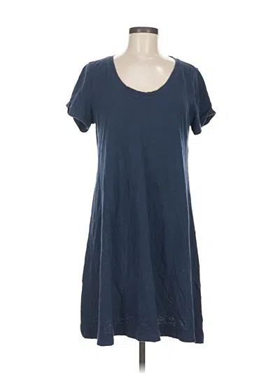 Pre-owned Lou & Grey For Loft Casual Dress In Blue