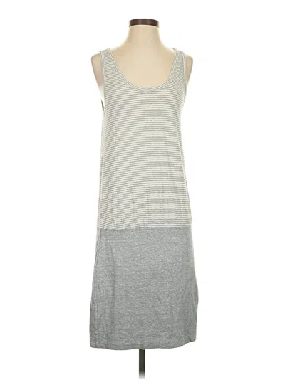 Pre-owned Lou & Grey For Loft Casual Dress In Gray