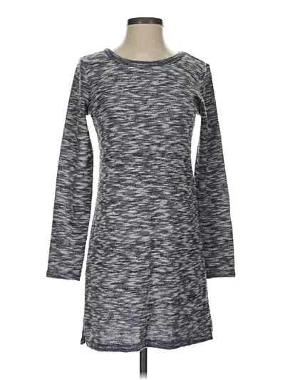 Pre-owned Lou & Grey For Loft Casual Dress In Gray
