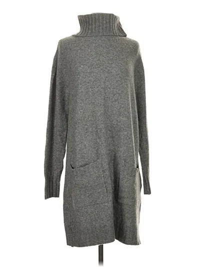 Pre-owned Lou & Grey For Loft Casual Dress In Gray