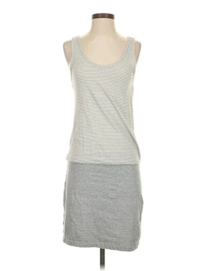Pre-owned Lou & Grey For Loft Casual Dress In Gray