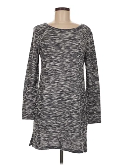 Pre-owned Lou & Grey For Loft Casual Dress In Gray