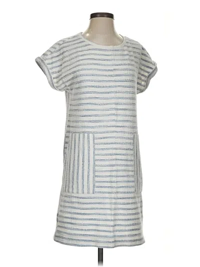 Pre-owned Lou & Grey For Loft Casual Dress In Gray