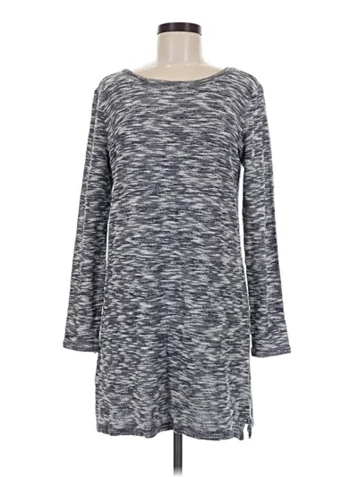 Pre-owned Lou & Grey For Loft Casual Dress In Gray