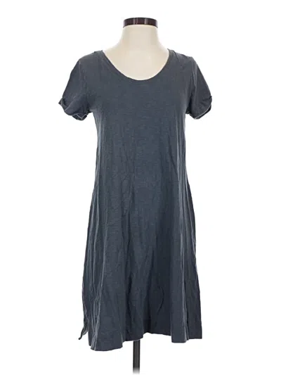Pre-owned Lou & Grey For Loft Casual Dress In Gray