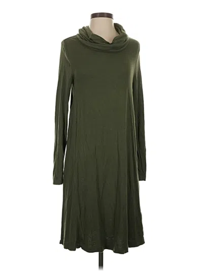 Pre-owned Lou & Grey For Loft Casual Dress In Green