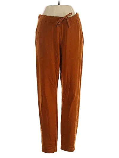 Pre-owned Lou & Grey For Loft Casual Pants In Brown