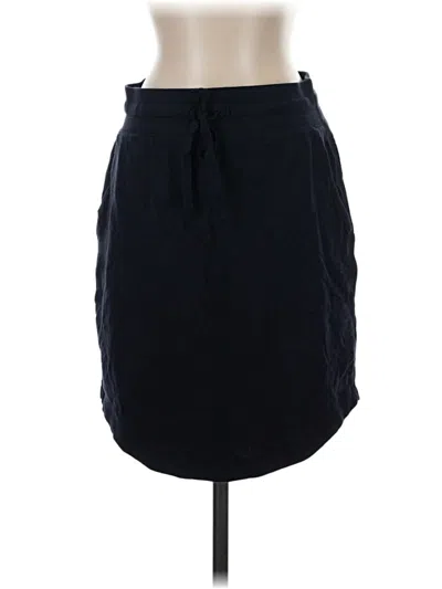 Pre-owned Lou & Grey For Loft Casual Skirt In Blue