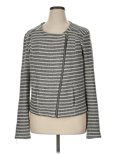 Pre-owned Lou & Grey For Loft Jacket In Gray