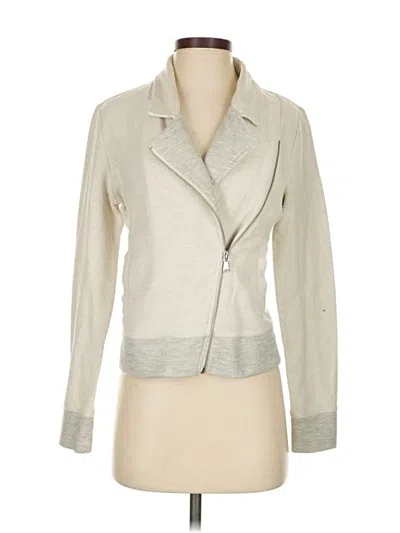 Pre-owned Lou & Grey For Loft Jacket In White