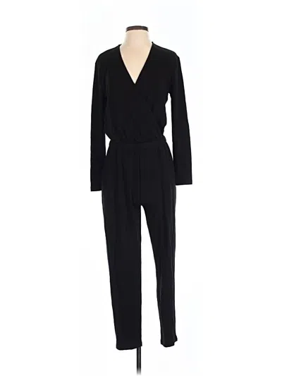 Pre-owned Lou & Grey For Loft Jumpsuit In Black