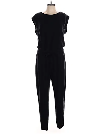 Pre-owned Lou & Grey For Loft Jumpsuit In Black
