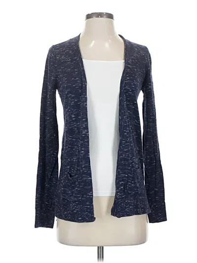 Pre-owned Lou & Grey For Loft Kimono In Blue