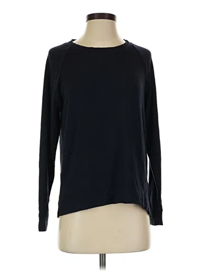 Pre-owned Lou & Grey For Loft Long Sleeve T-shirt In Black