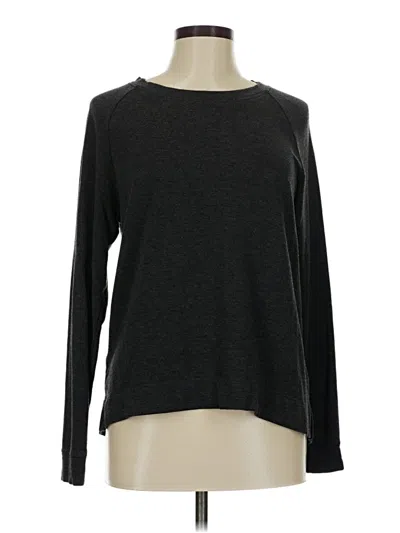 Pre-owned Lou & Grey For Loft Long Sleeve T-shirt In Gray