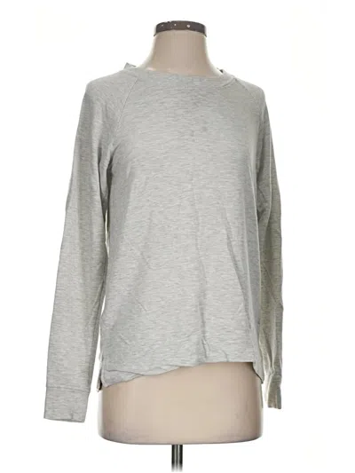 Pre-owned Lou & Grey For Loft Long Sleeve T-shirt In Gray