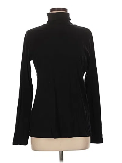 Pre-owned Lou & Grey For Loft Long Sleeve Turtleneck In Black