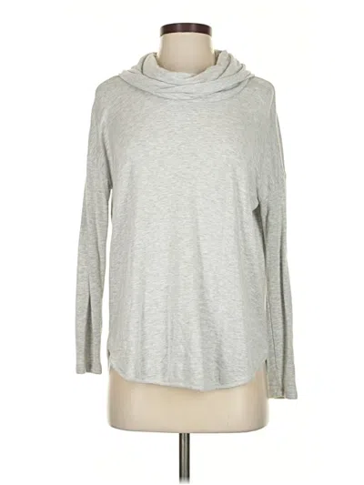 Pre-owned Lou & Grey For Loft Long Sleeve Turtleneck In Gray