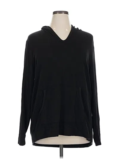 Pre-owned Lou & Grey For Loft Pullover Sweater In Black