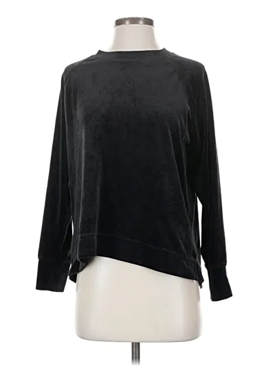 Pre-owned Lou & Grey For Loft Pullover Sweater In Black