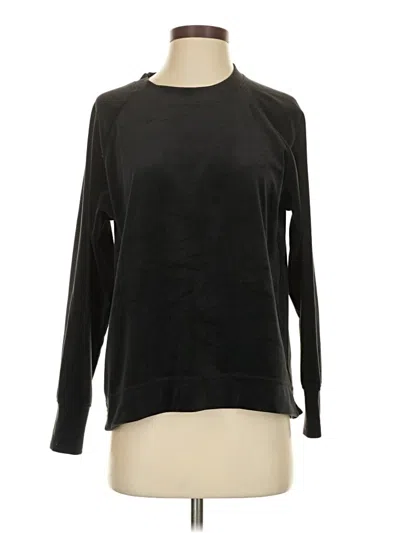 Pre-owned Lou & Grey For Loft Pullover Sweater In Black