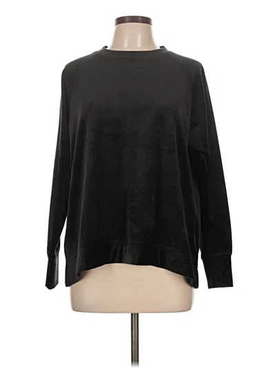 Pre-owned Lou & Grey For Loft Pullover Sweater In Black