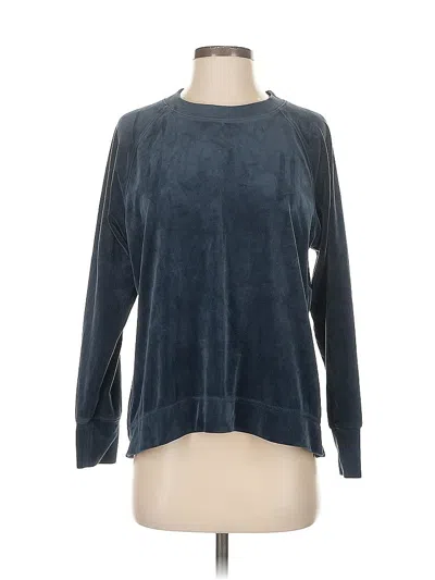 Pre-owned Lou & Grey For Loft Pullover Sweater In Blue