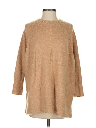Pre-owned Lou & Grey For Loft Pullover Sweater In Brown