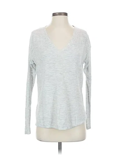 Pre-owned Lou & Grey For Loft Pullover Sweater In Gray