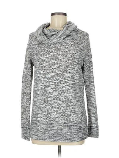 Pre-owned Lou & Grey For Loft Pullover Sweater In Gray