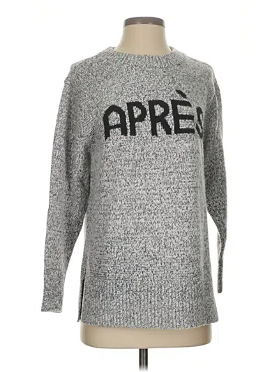 Pre-owned Lou & Grey For Loft Pullover Sweater In Gray