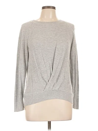 Pre-owned Lou & Grey For Loft Pullover Sweater In Gray