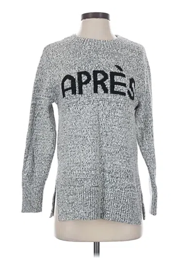 Pre-owned Lou & Grey For Loft Pullover Sweater In Gray