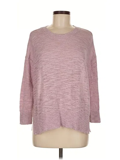 Pre-owned Lou & Grey For Loft Pullover Sweater In Pink