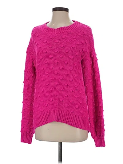 Pre-owned Lou & Grey For Loft Pullover Sweater In Pink