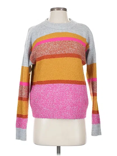 Pre-owned Lou & Grey For Loft Pullover Sweater In Pink