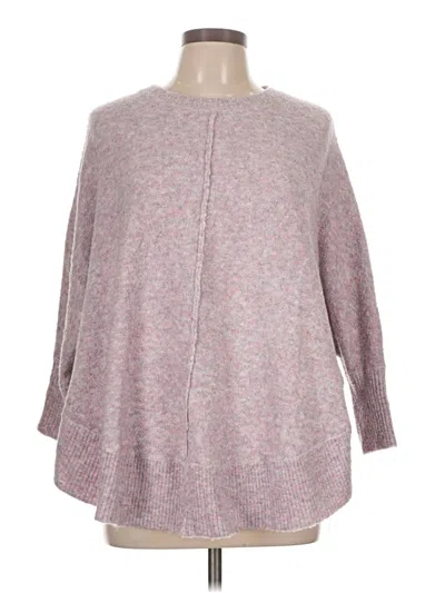 Pre-owned Lou & Grey For Loft Pullover Sweater In Pink