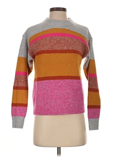 Pre-owned Lou & Grey For Loft Pullover Sweater In Pink