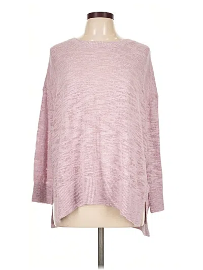 Pre-owned Lou & Grey For Loft Pullover Sweater In Pink