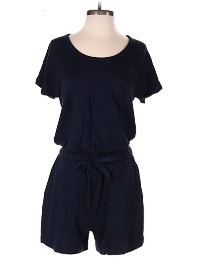 Pre-owned Lou & Grey For Loft Romper In Blue