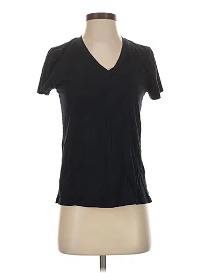 Pre-owned Lou & Grey For Loft Short Sleeve T-shirt In Black