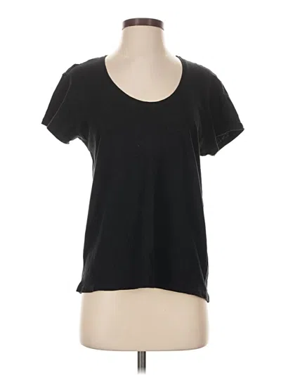 Pre-owned Lou & Grey For Loft Short Sleeve T-shirt In Black