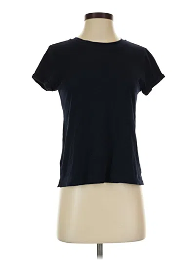 Pre-owned Lou & Grey For Loft Short Sleeve T-shirt In Black