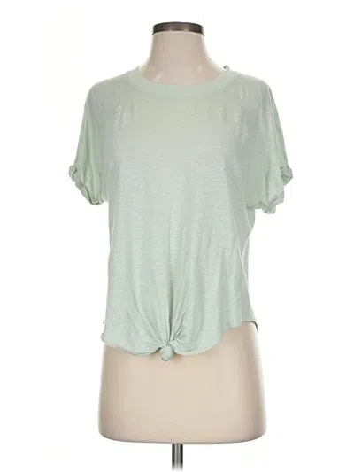 Pre-owned Lou & Grey For Loft Short Sleeve T-shirt In Green