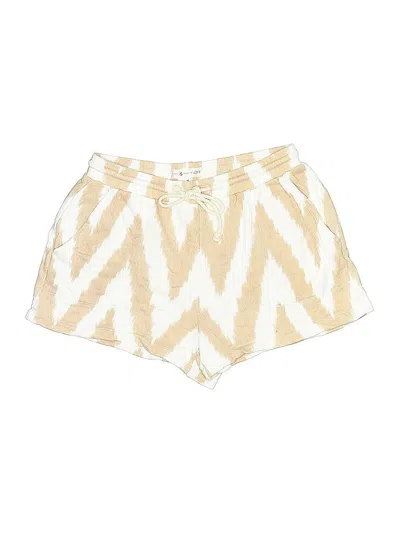 Pre-owned Lou & Grey For Loft Shorts In Gold