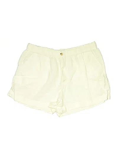 Pre-owned Lou & Grey For Loft Shorts In Ivory