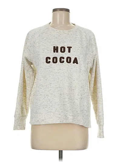 Pre-owned Lou & Grey For Loft Sweatshirt In Gray